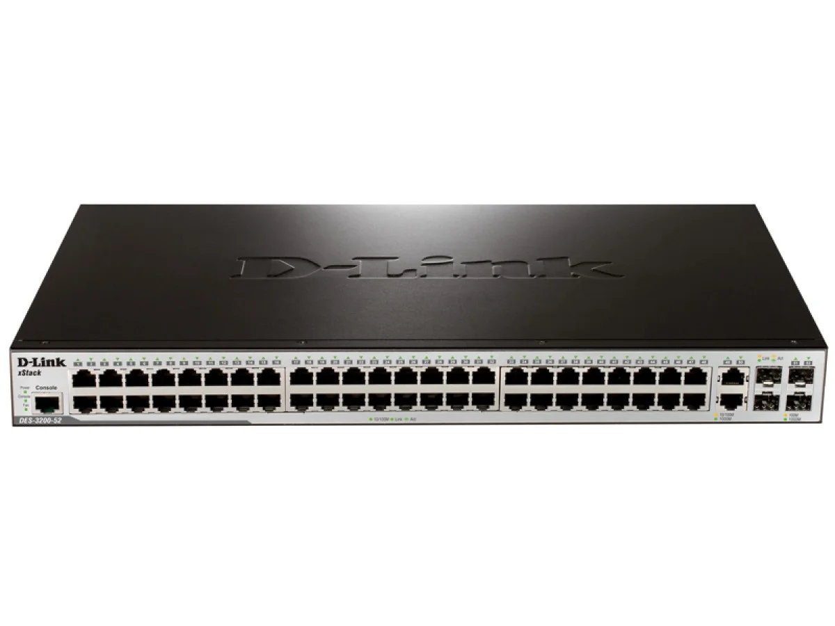 Сравнение D-link DES-1210-52 с D-link DES-3200-52